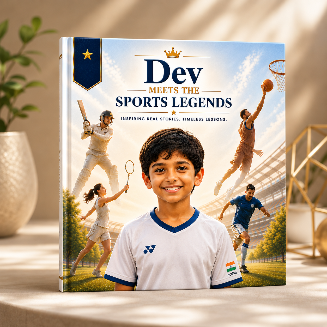 The Boy Meets The Sports Legends