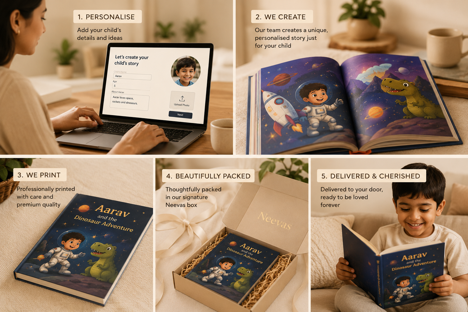 Custom Story Book - Write your own story