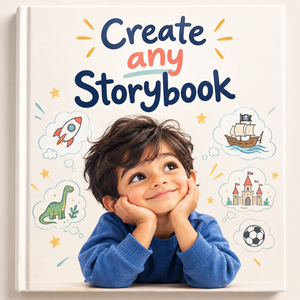 Create your own story - whatever your child loves