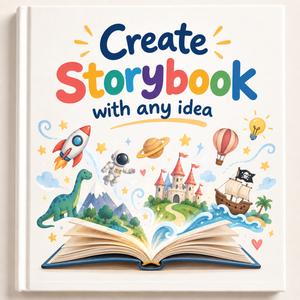 Create your own story - whatever your child loves