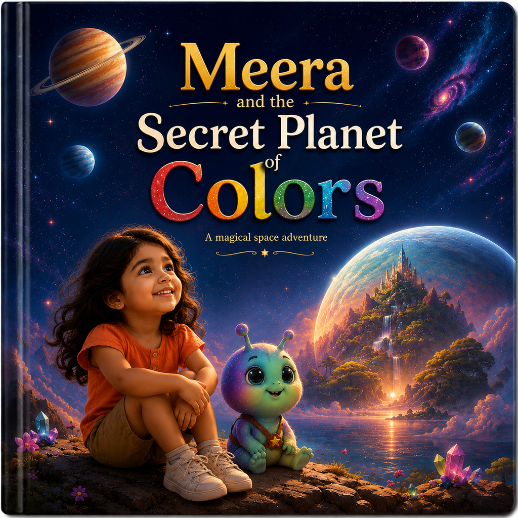 The Girl and the Secret Planet of Colors