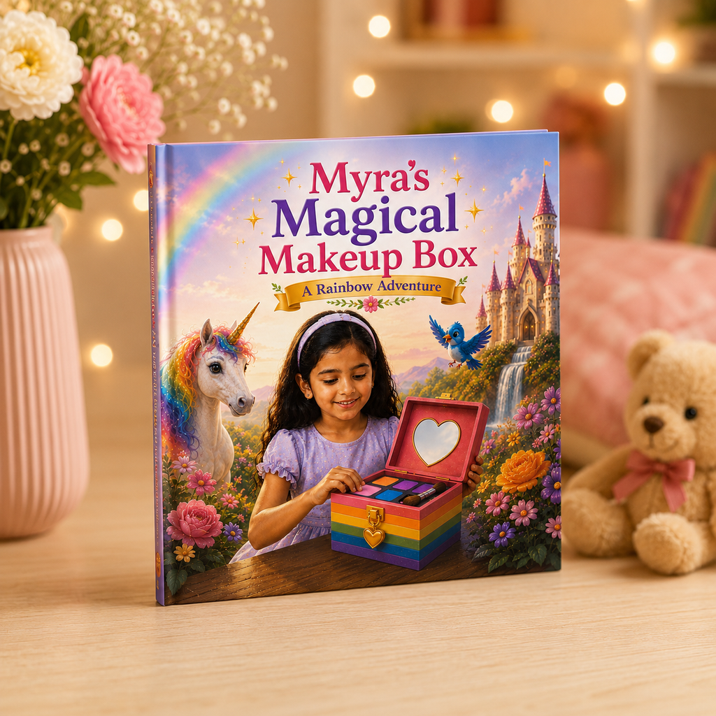 The Girl and Magical Makeup Box