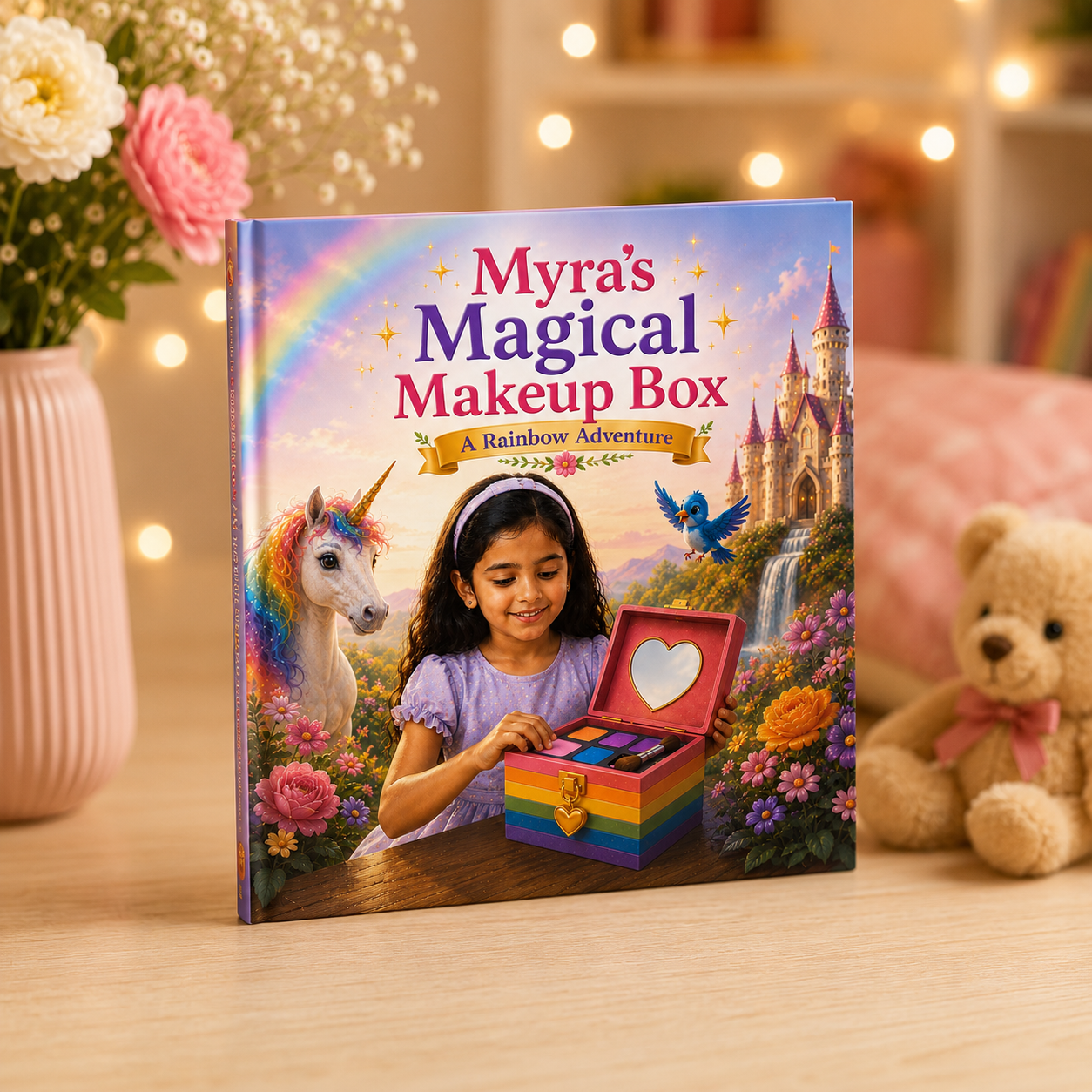 The Girl and Magical Makeup Box