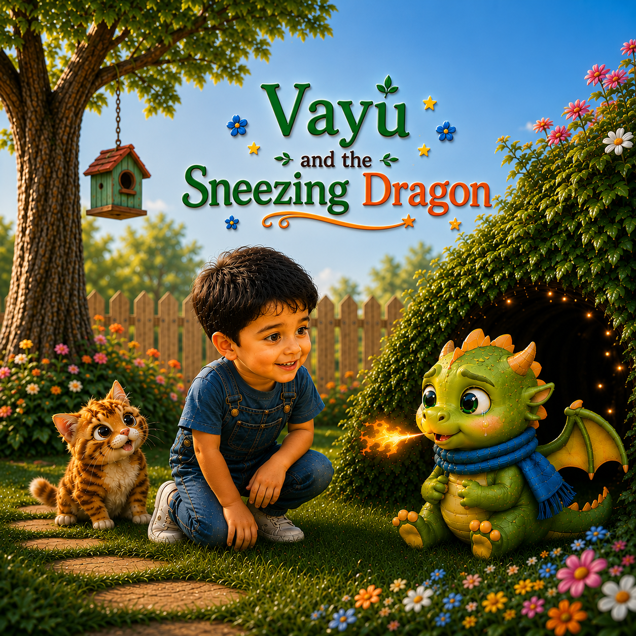 Boy and the Sneezing Dragon
