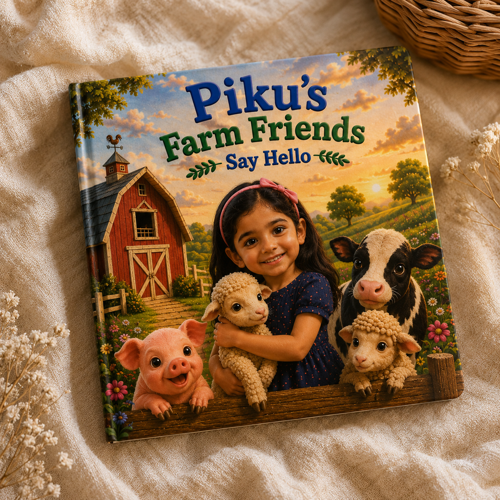 The Girl's Farm Friends Say Hello