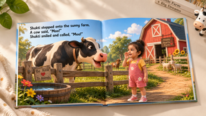 The Girl and the Farm Animal Sounds