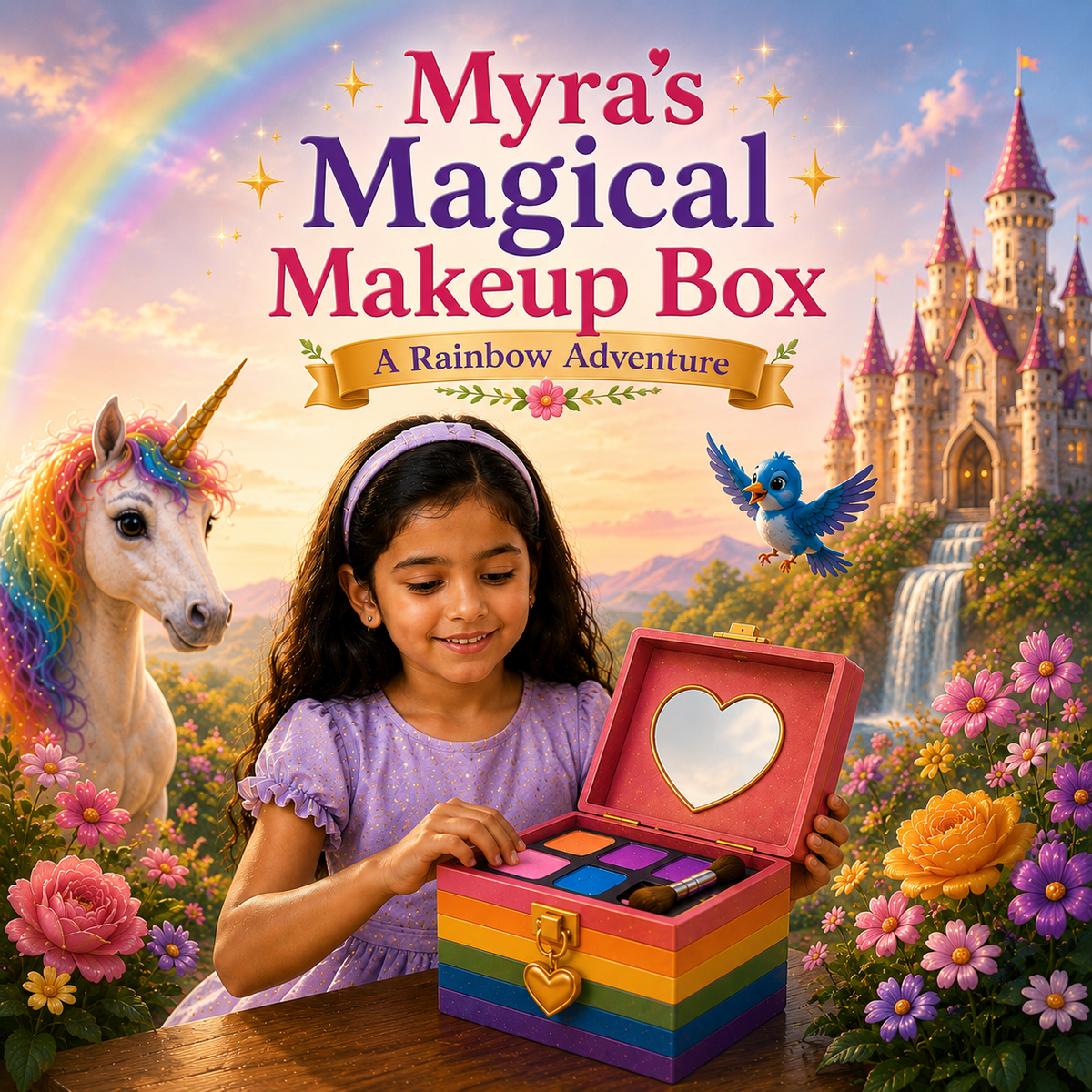 The Girl and Magical Makeup Box