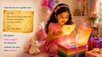 The Girl and Magical Makeup Box