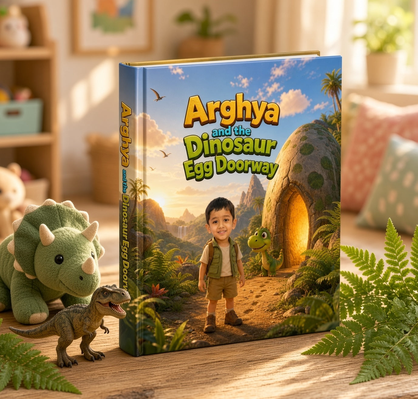 The Boy and the Dinosaur Egg Doorway