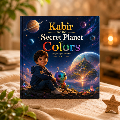 The Boy and the Secret Planet of Colors