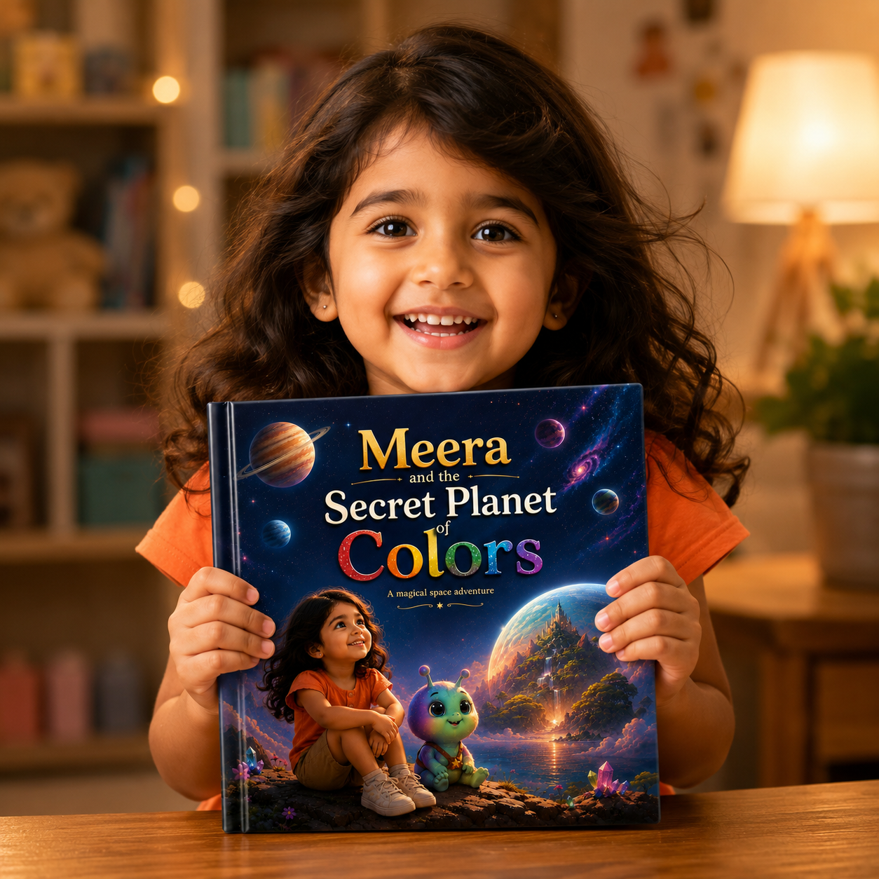 The Girl and the Secret Planet of Colors