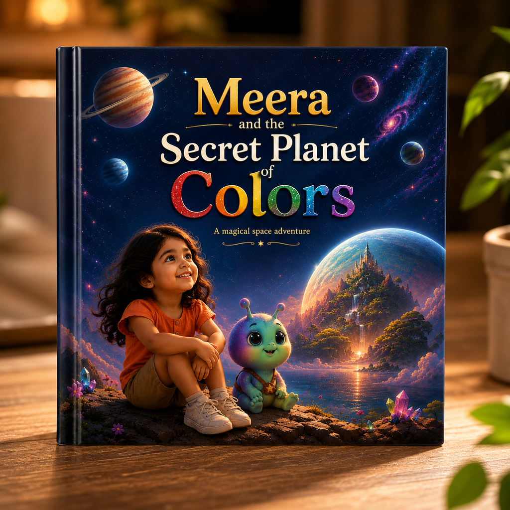 The Girl and the Secret Planet of Colors