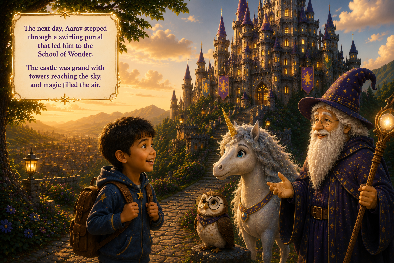 The Boy and Magical Adventure